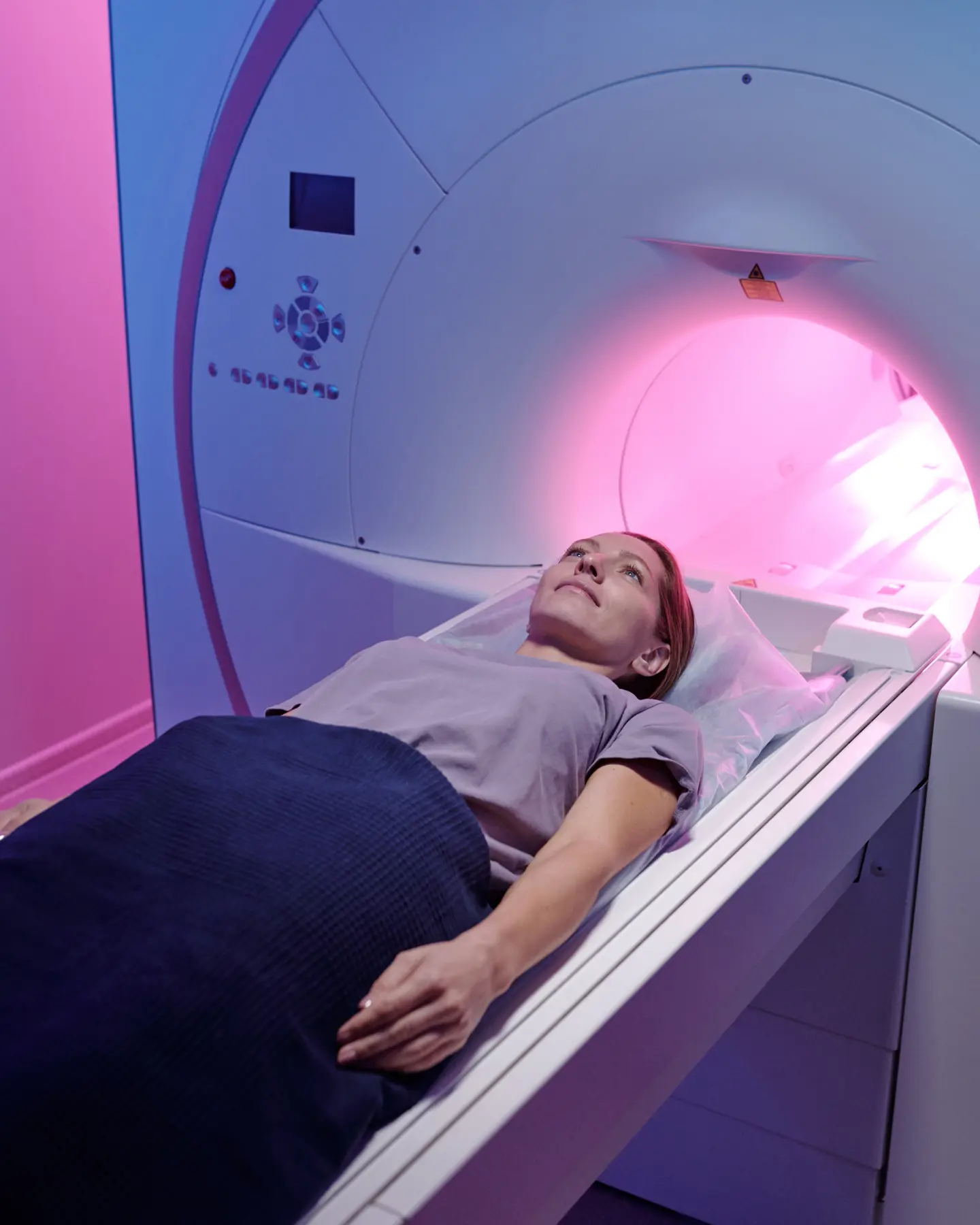 MRI Scanner Woman