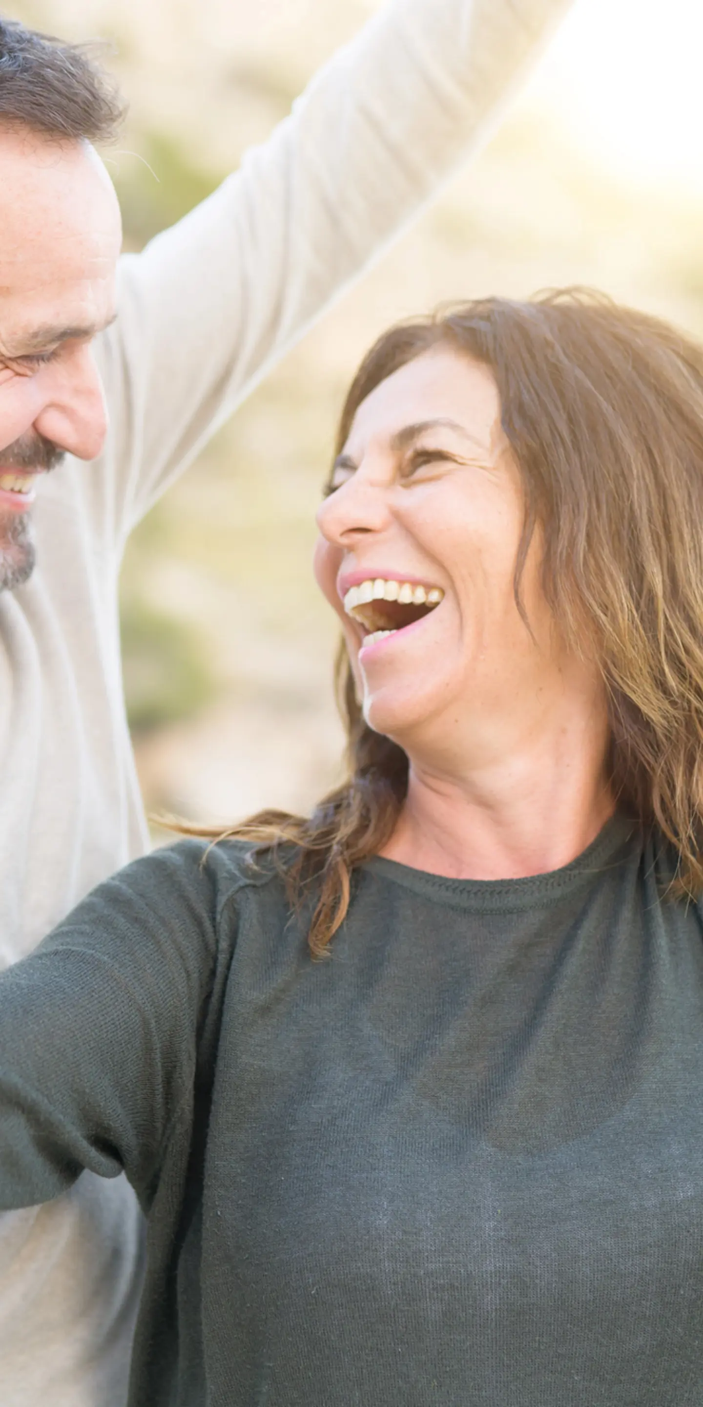 Couple Smiling